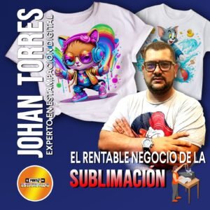 el negocio rentable de la sublimación de Johan torres